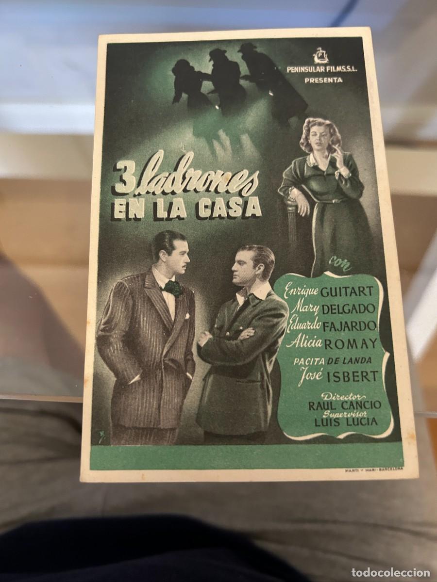 Cine: 3 LADRONES EN LA CASA BUEN ESTADO SIN PUBLICIDAD N&ordm; 19