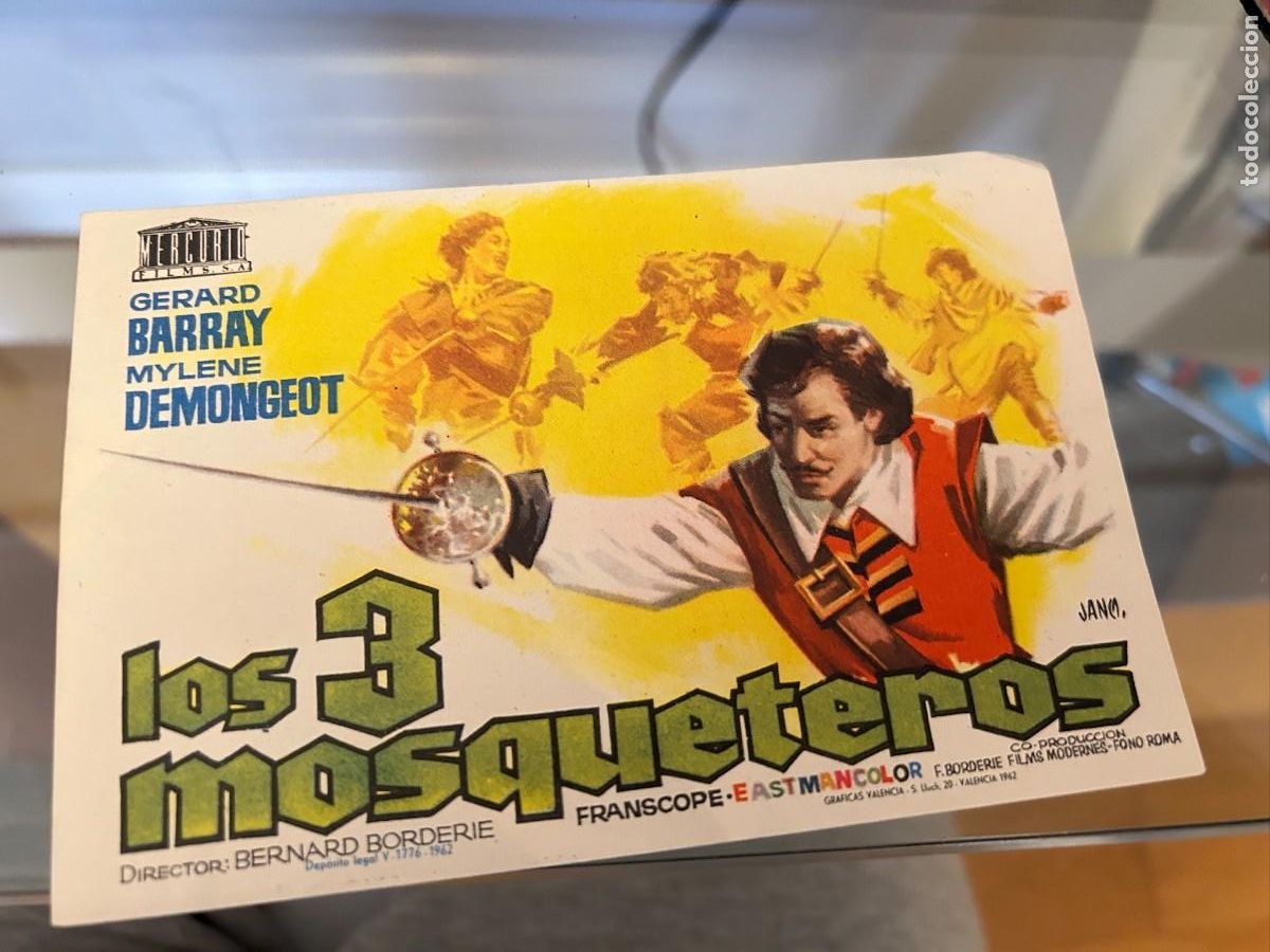Cine: LOS 3 MOSQUETEROS SIN PUBLICIDAD NUEVO 20