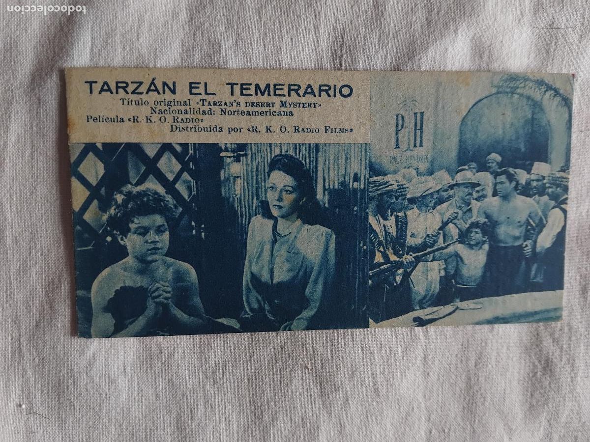 Cine: PROGRAMA DE CINE FICHA N&ordm; 139. TARZAN EL TEMERARIO.