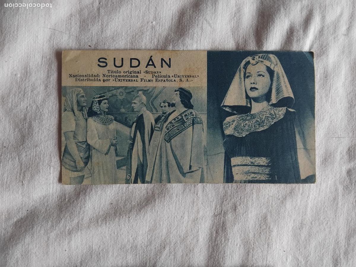 Cine: PROGRAMA DE CINE FICHA N&ordm; 146. SUDAN. - Foto 1