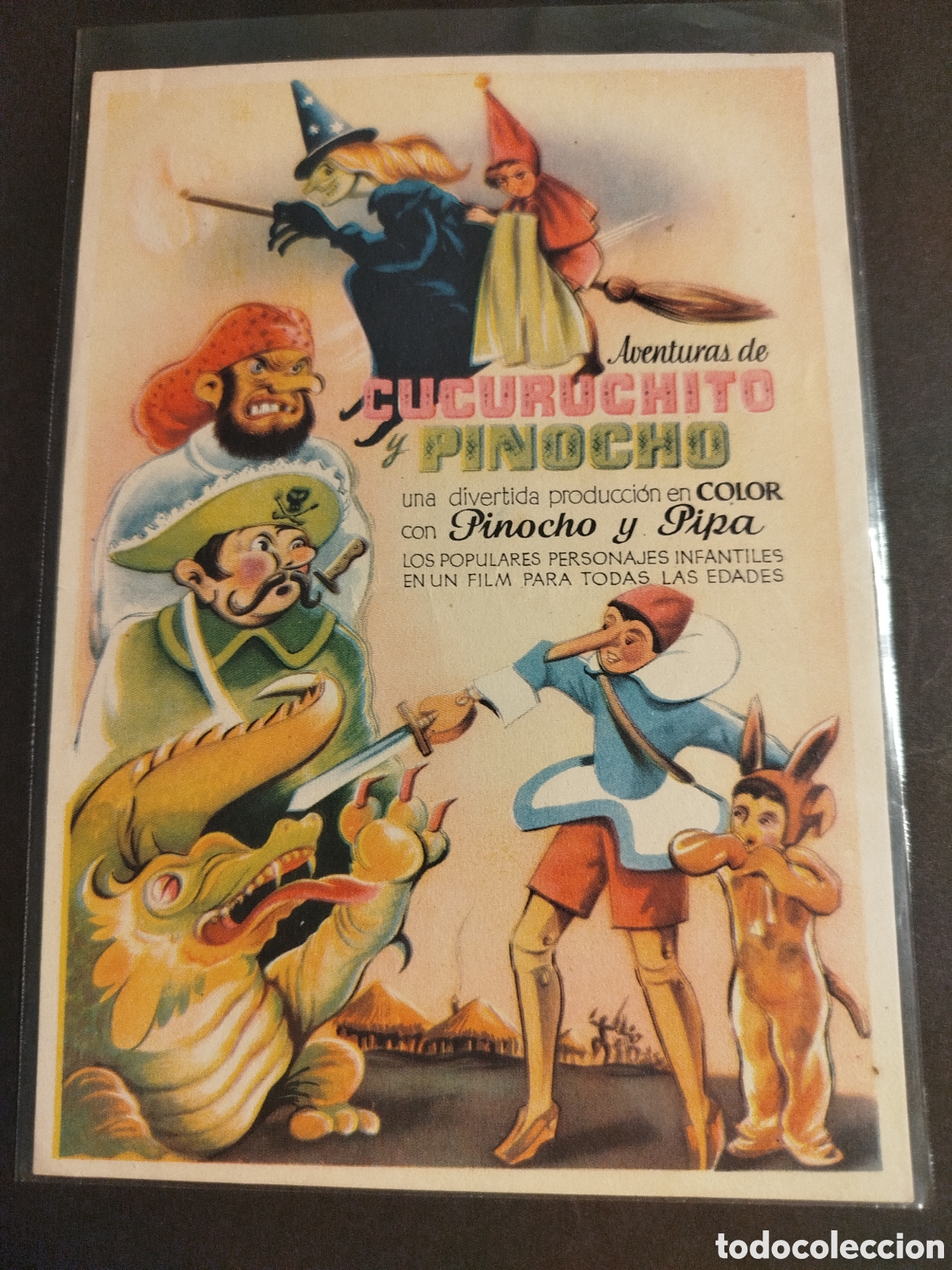 Cine: CUCURUCHITO Y PINOCHO S/PUBLICIDAD