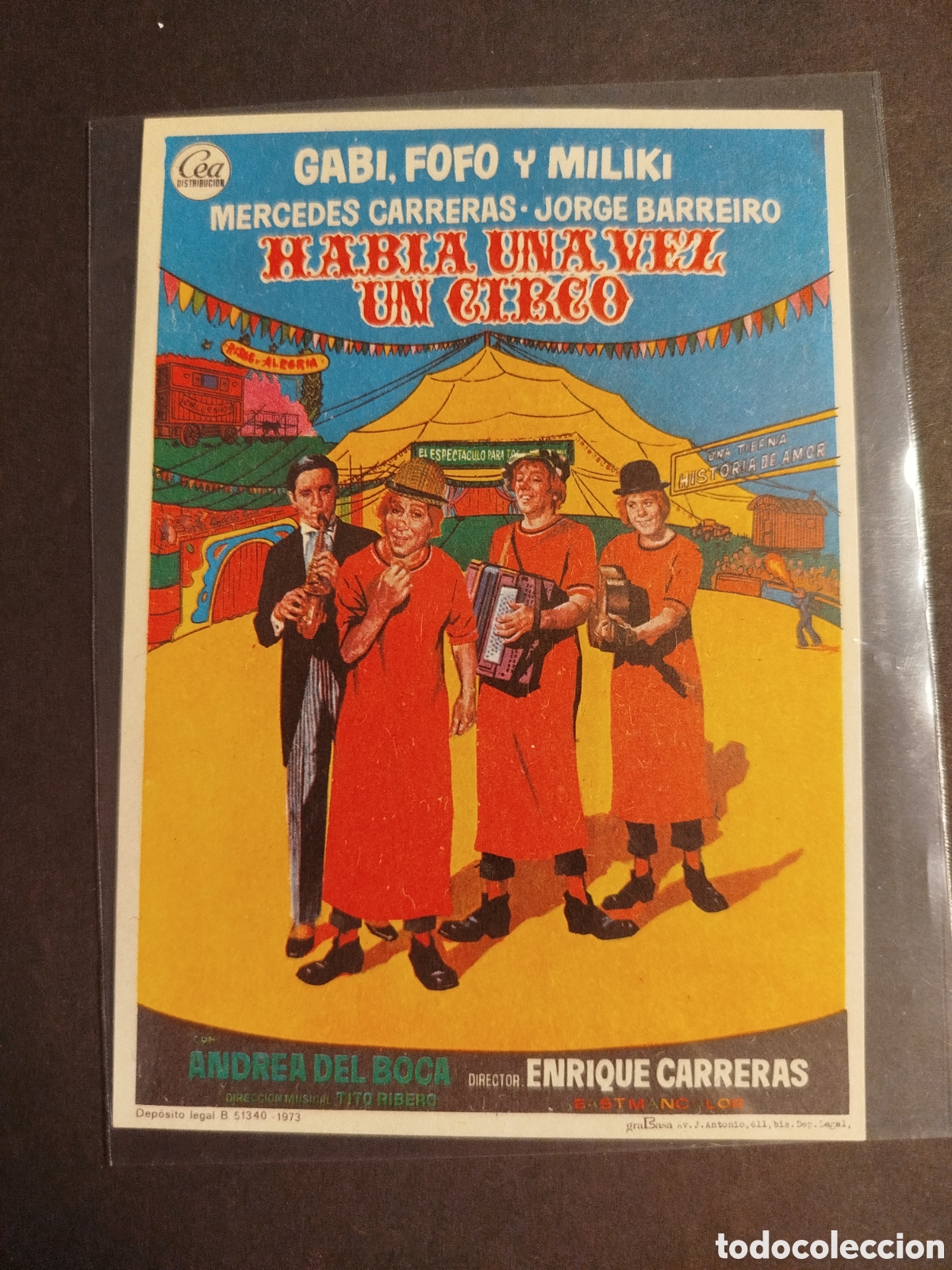 Cine: HAB&Iacute;A UNA VEZ UN CIRCO S) PUBLICIDAD