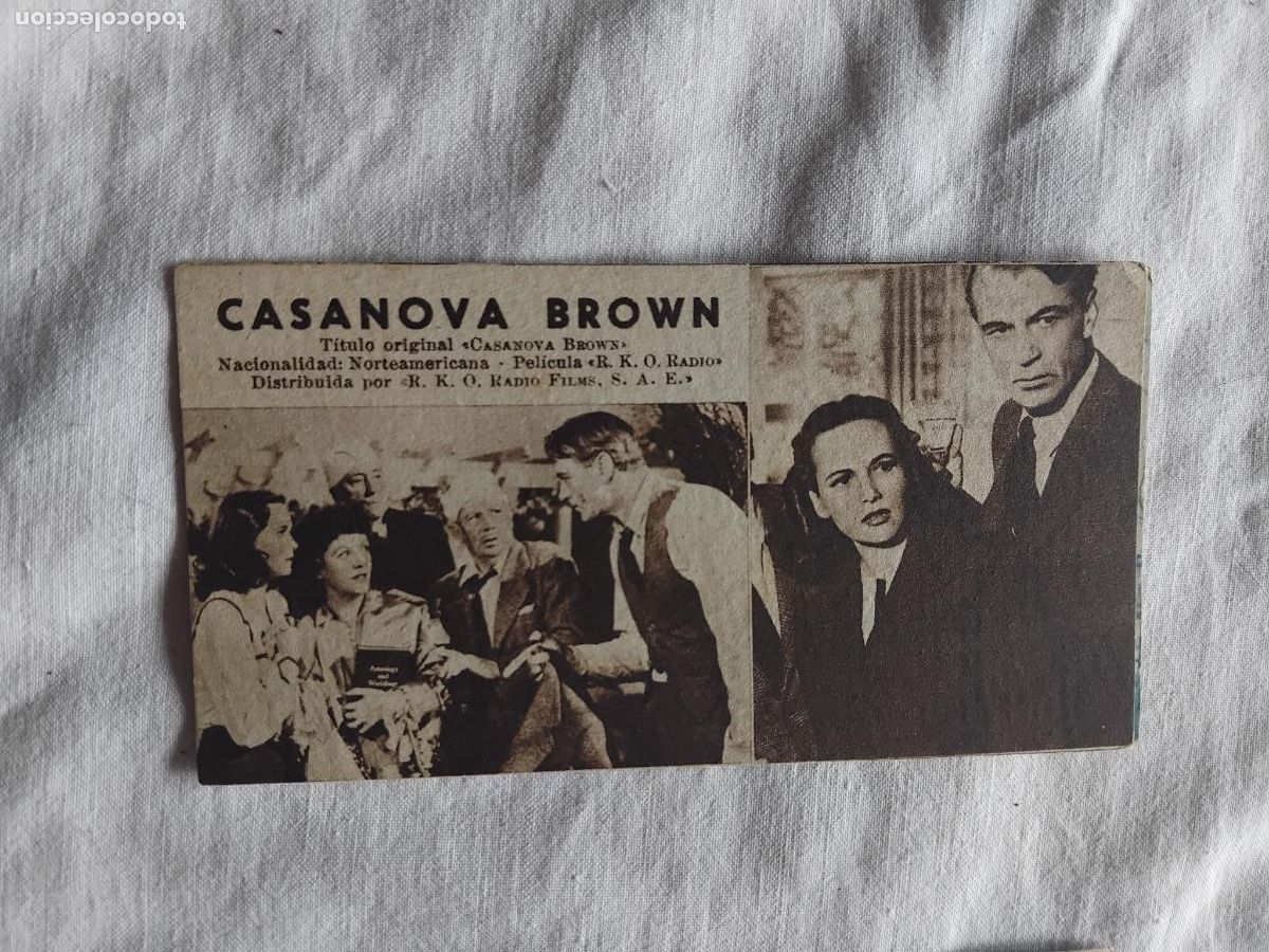 Cine: PROGRAMA DE CINE FICHA N&ordm; 115. LA HERMANITA DEL MAYORDOMO.. 1945