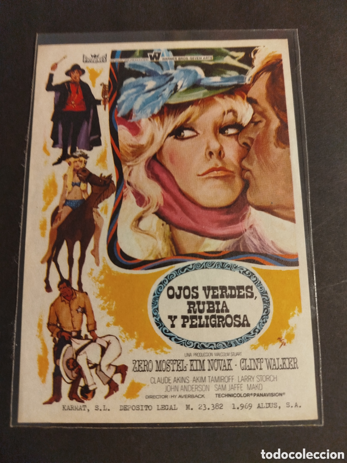Cine: OJOS VERDES, RUBIA PELIGROSA S/PUBLICIDAD