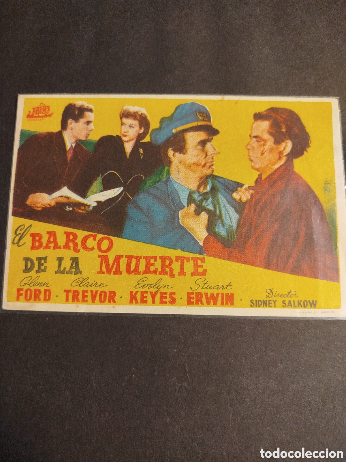 Cine: EL BARCO DE LA MUERTE S/PUBLICIDAD