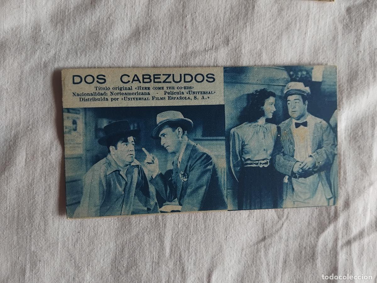 Cine: PROGRAMA DE CINE FICHA N&ordm; 94. DOS CABEZUDOS 1946.