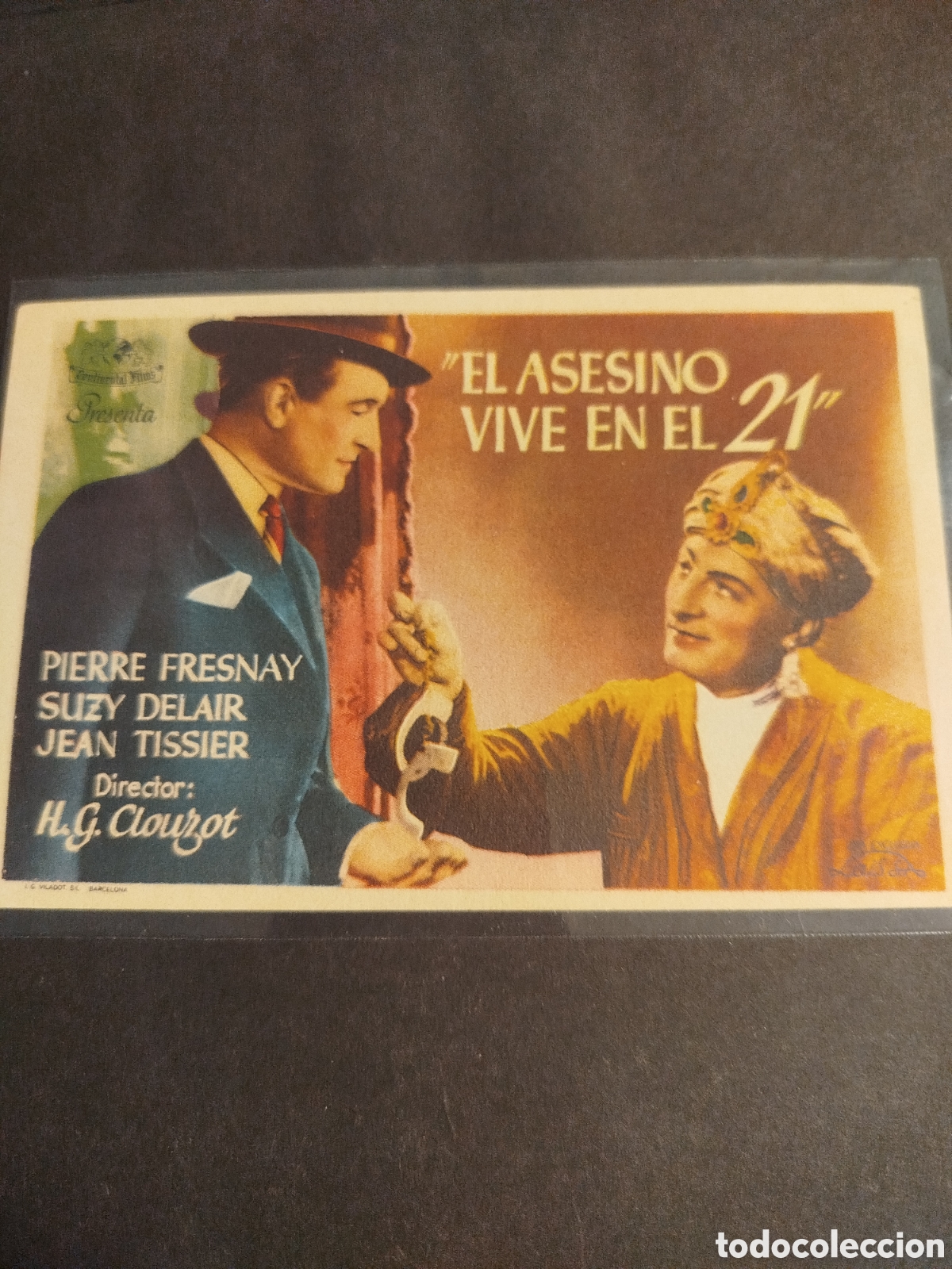 Cine: EL ASESINO VIVE EN EL 21 S/PUBLICIDAD