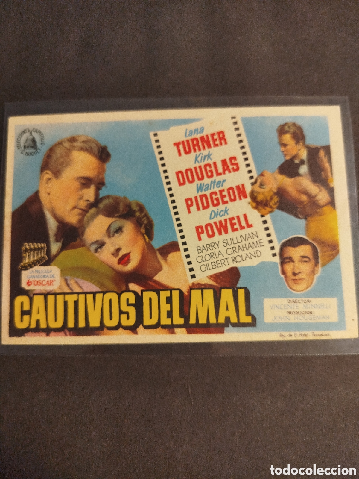 Cine: CAUTIVOS DEL MAL S/PUBLICIDAD