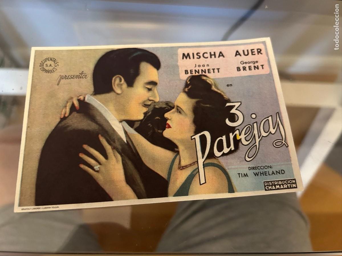 Cine: 3 PAREJAS CINEMA VICTORIA BUEN ESTADO 21
