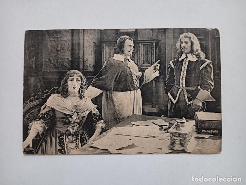 Kino: VEINTE A&Ntilde;OS DESPUES los tres mosqueteros PROGRAMA TARJETA PATHE AIME SIMON GERARD CINE MUDO E