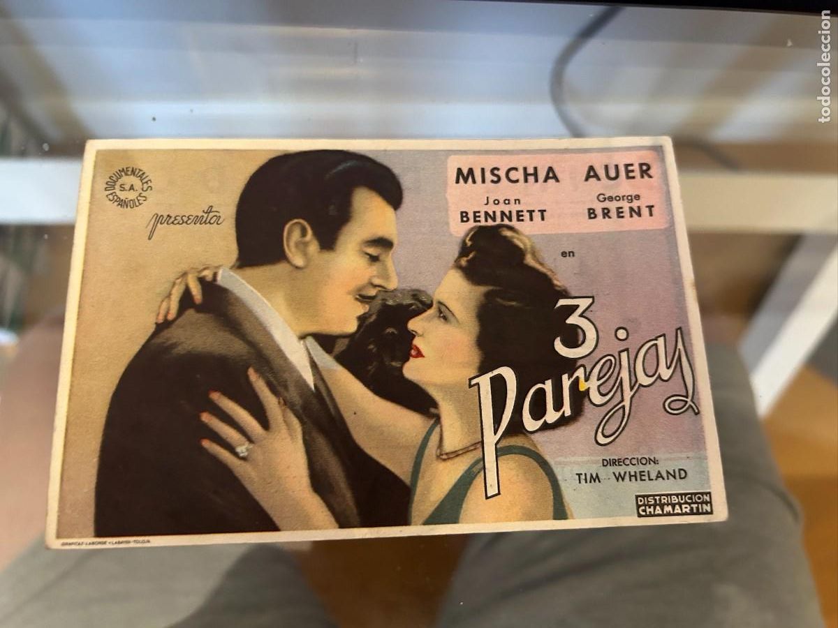Cine: 3 PAREJAS CINE DORADO ZARAGOZA CON PUBLICIDAD 22