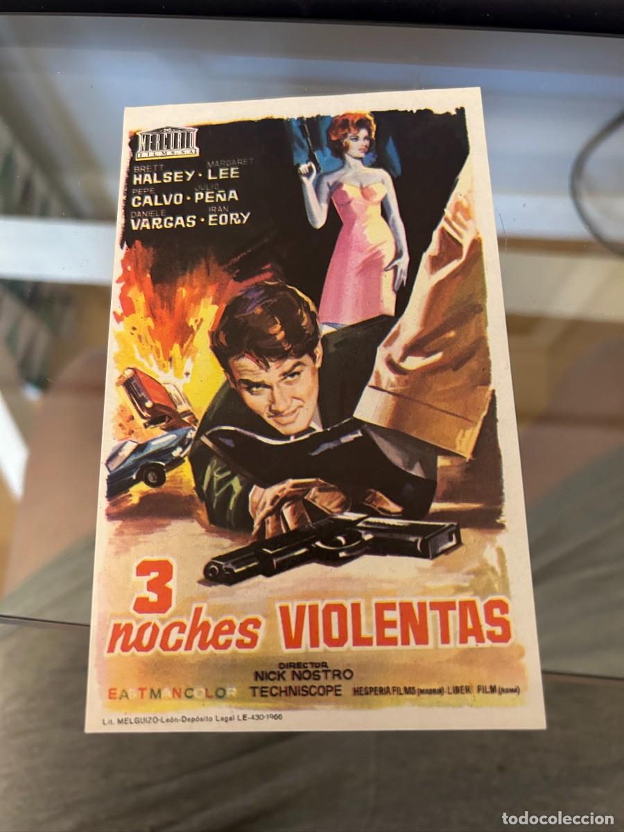Cine: 3 NOCHES VIOLENTAS BUEN ESTADO SIN PUBLICIDAD 26