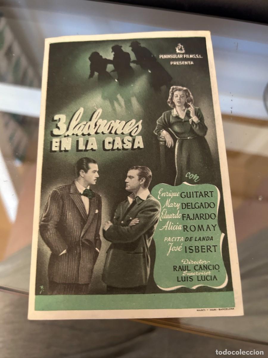 Cine: 3 LADRONES EN LA CASA BUEN ESTADO SIN PUBLICIDAD N&ordm; 30