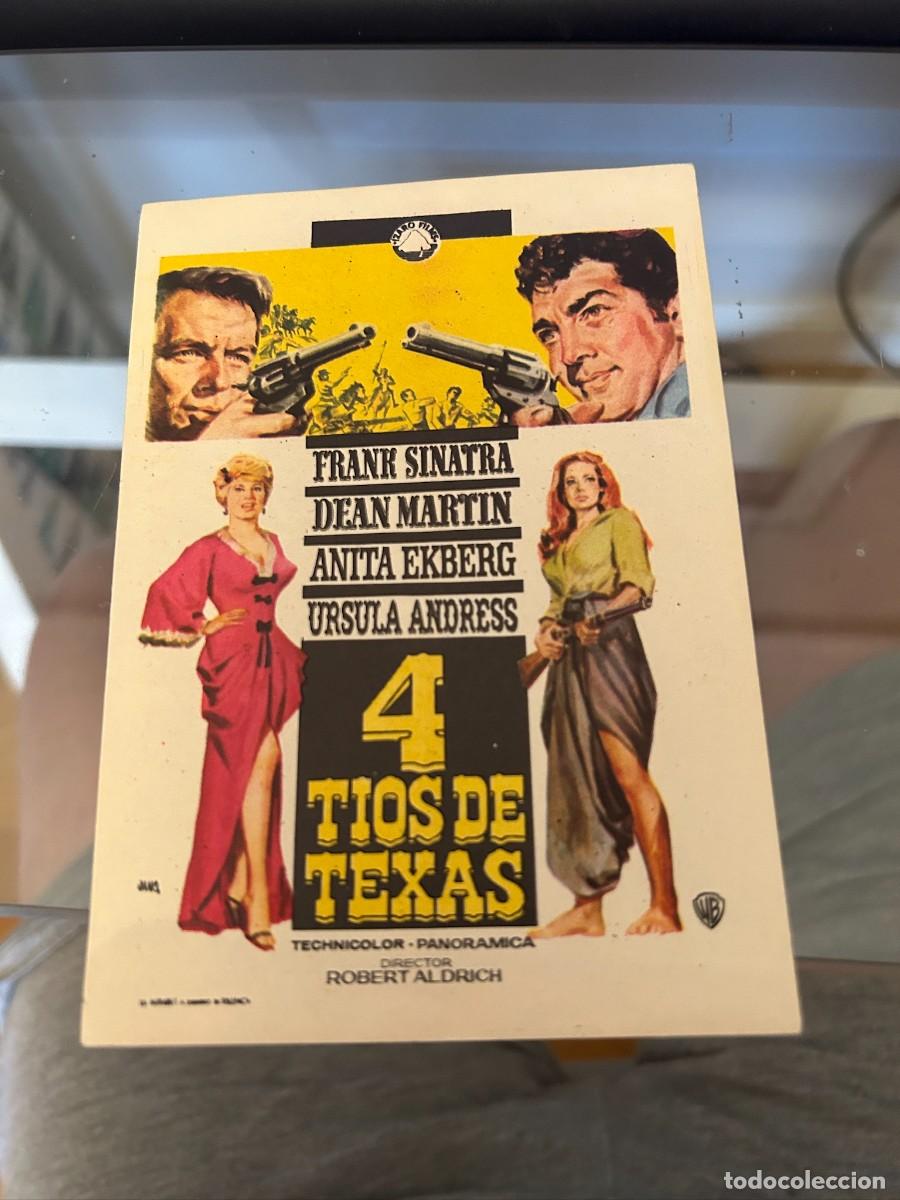 Cine: 4 TIOS DE TEXAS SIN PUBLICIDAD BUEN ESTADO N&ordm; 43
