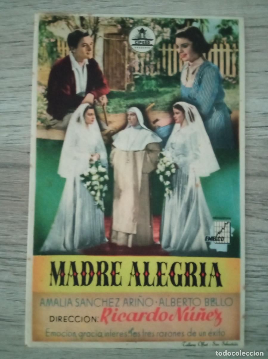 Cine: MADRE ALEGRIA, AMALIA SANCHEZ ARI&Ntilde;O