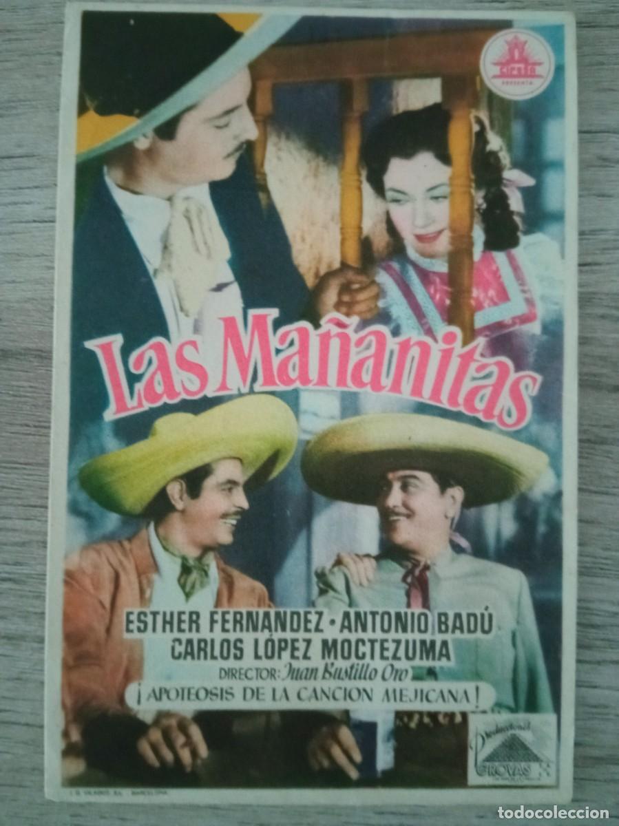 Cine: LAS MA&Ntilde;ANITAS, ESTHER FERNANDEZ, ANTONIO BADU