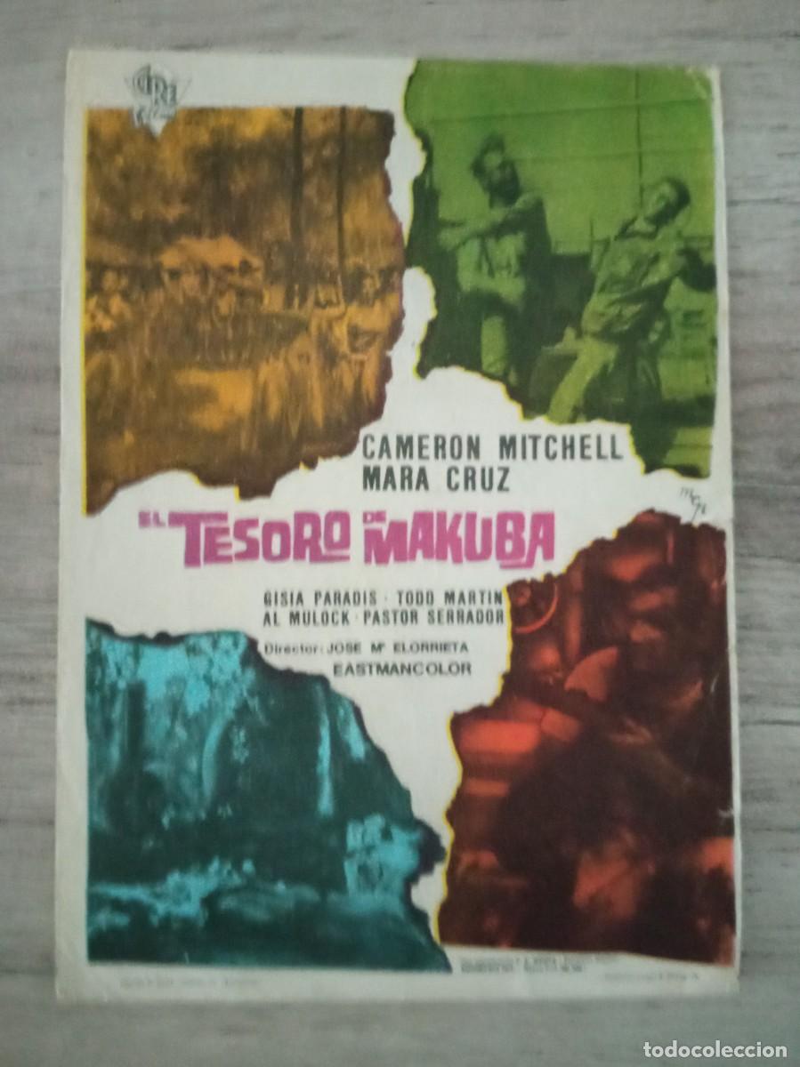 Cine: EL TESORO DE MAKUBA, CAMERON MITCHELL, MARA CRUZ