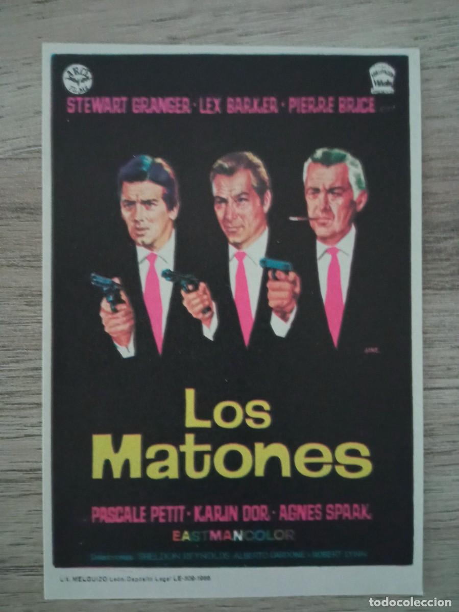 Cine: LOS MATONES, STEWART GRANGER, LEX BARKER, PIERRE BRICE