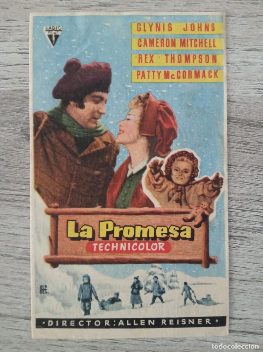 Cine: LA PROMESA, GLYNIS JOHNS, CINES BOHEMIO Y GALILEO, 1959