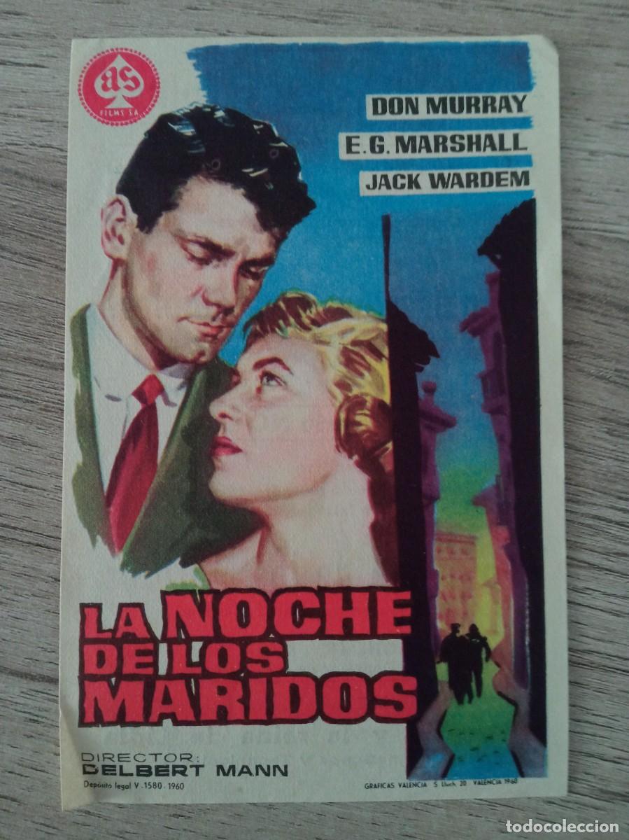 Cine: LA NOCHE DE LOS MARIDOS, DON MURRAY, CINES BOHEMIO Y GALILEO, 1961