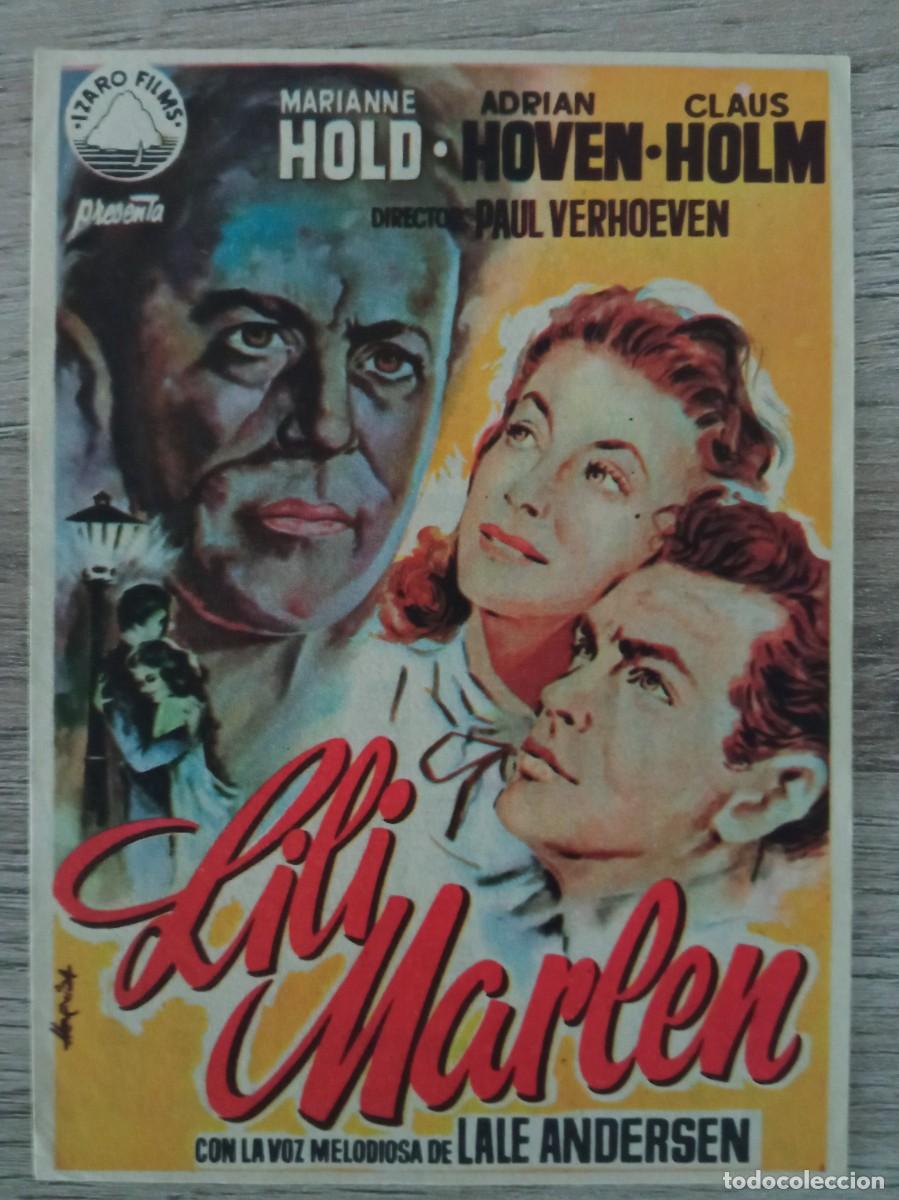 Cine: LILI MARLEN, MARIANNE HOLD, CINES SANJUAN Y ASTORIA