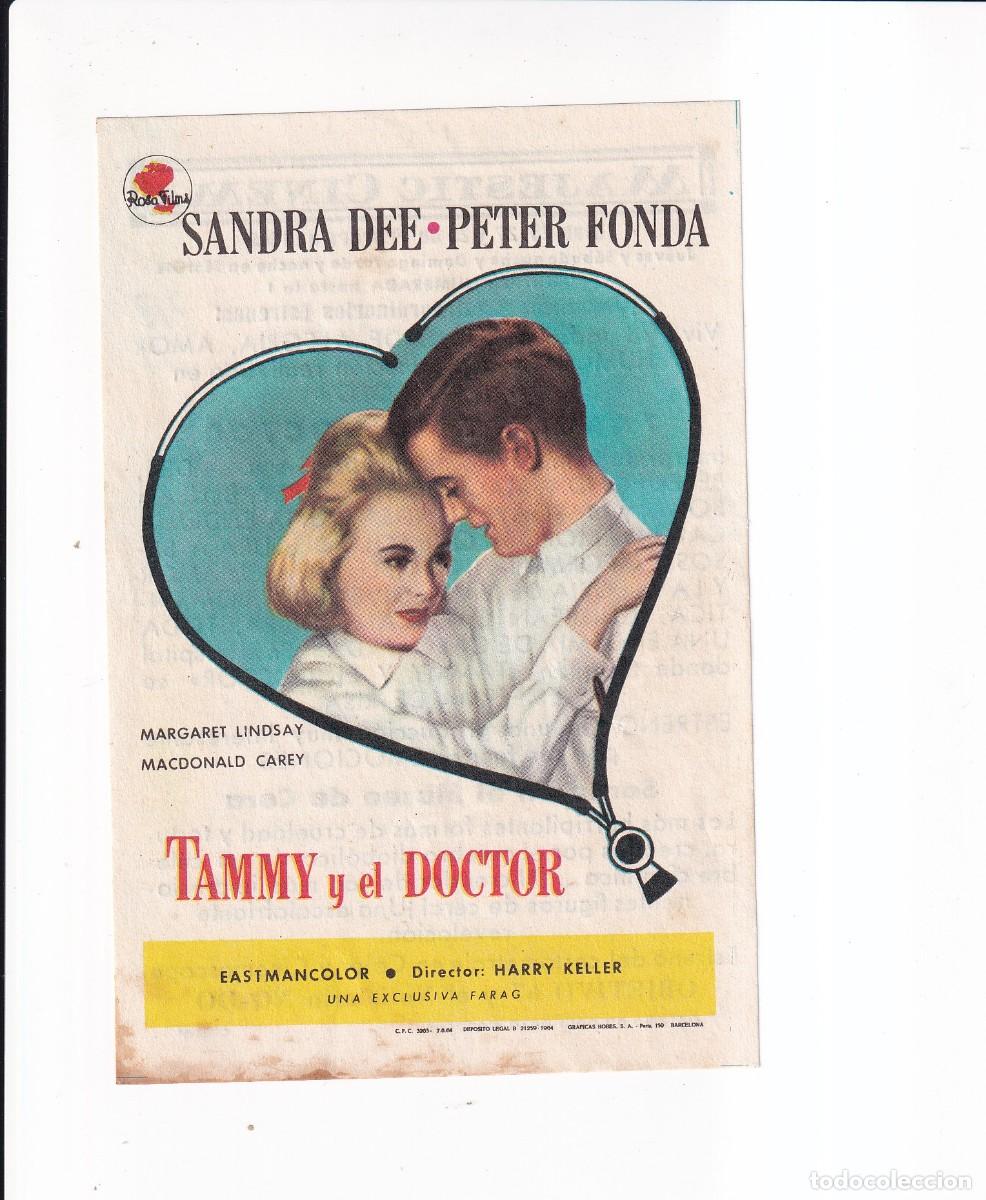 Cine: TAMMY Y EL DOCTOR : SANDRA DEE , PETER FONDA