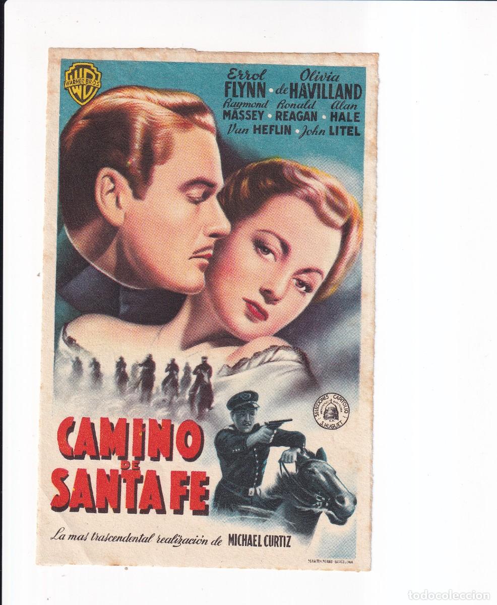 Cine: CAMINO DE SANTA FE : ERROL FLYNN