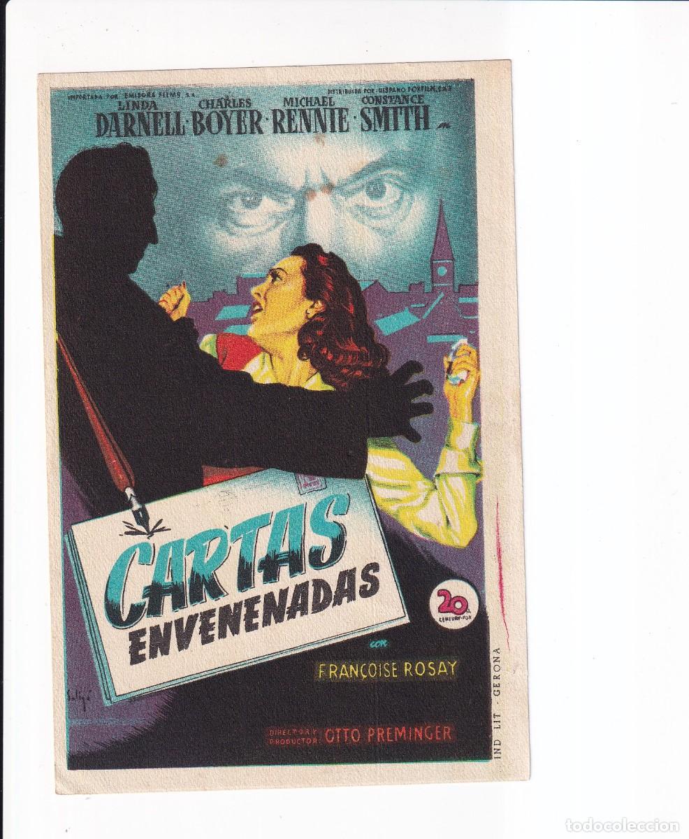 Cine: CARTAS ENVENENADAS : LINDA DARNELL