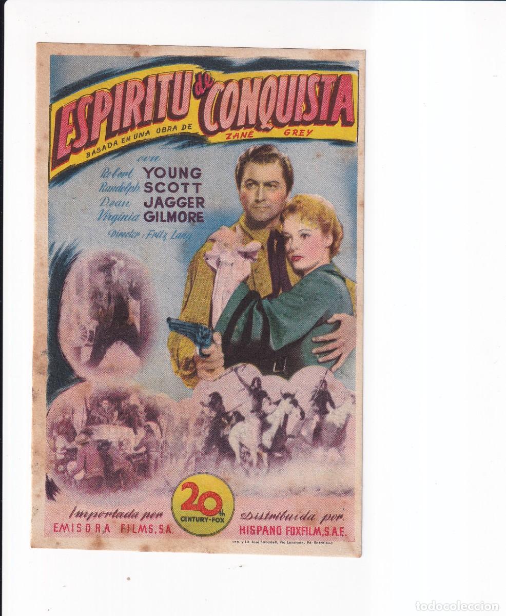 Cine: ESPIRITU DE CONQUISTA : ROBERT YOUNG