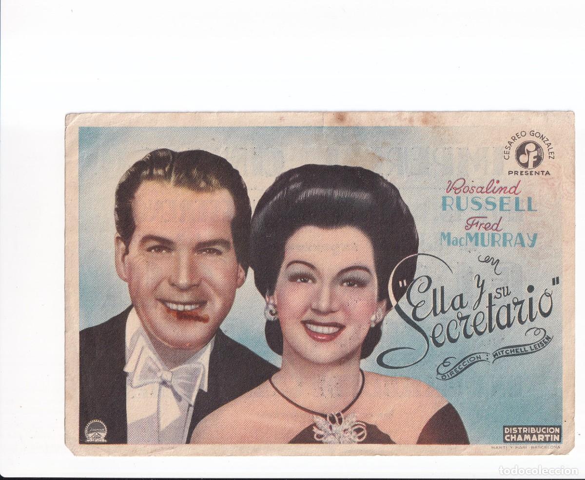 Cine: ELLA Y SU SECRETARIO : ROSALIND RUSSELL