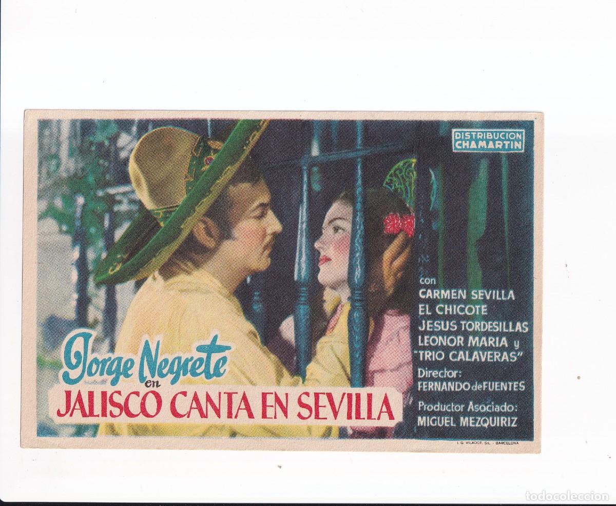 Cine: JALISCO CANTA EN SEVILLA : JORGE NEGRETE