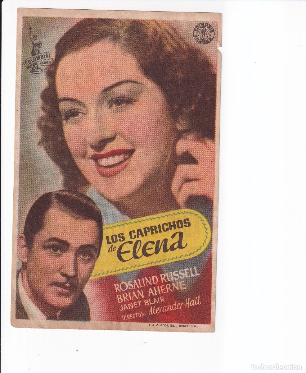Cine: LOS CAPRICHOS DE ELENA : ROSALIND RUSSELL