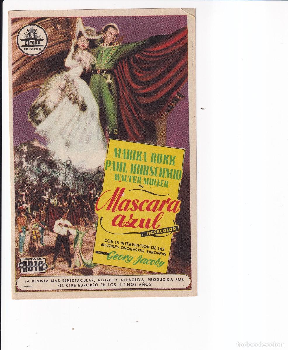Cine: MASCARA AZUL : MARIKA RUKK