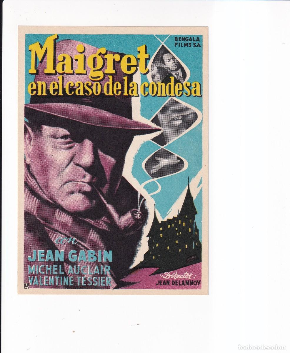 Cine: MAIGRET EN EL CASO DE LA CONDESA: JEAN GABIN
