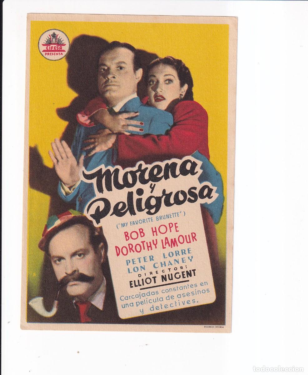 Cine: MORENA Y PELIGROSA : BOB HOPE