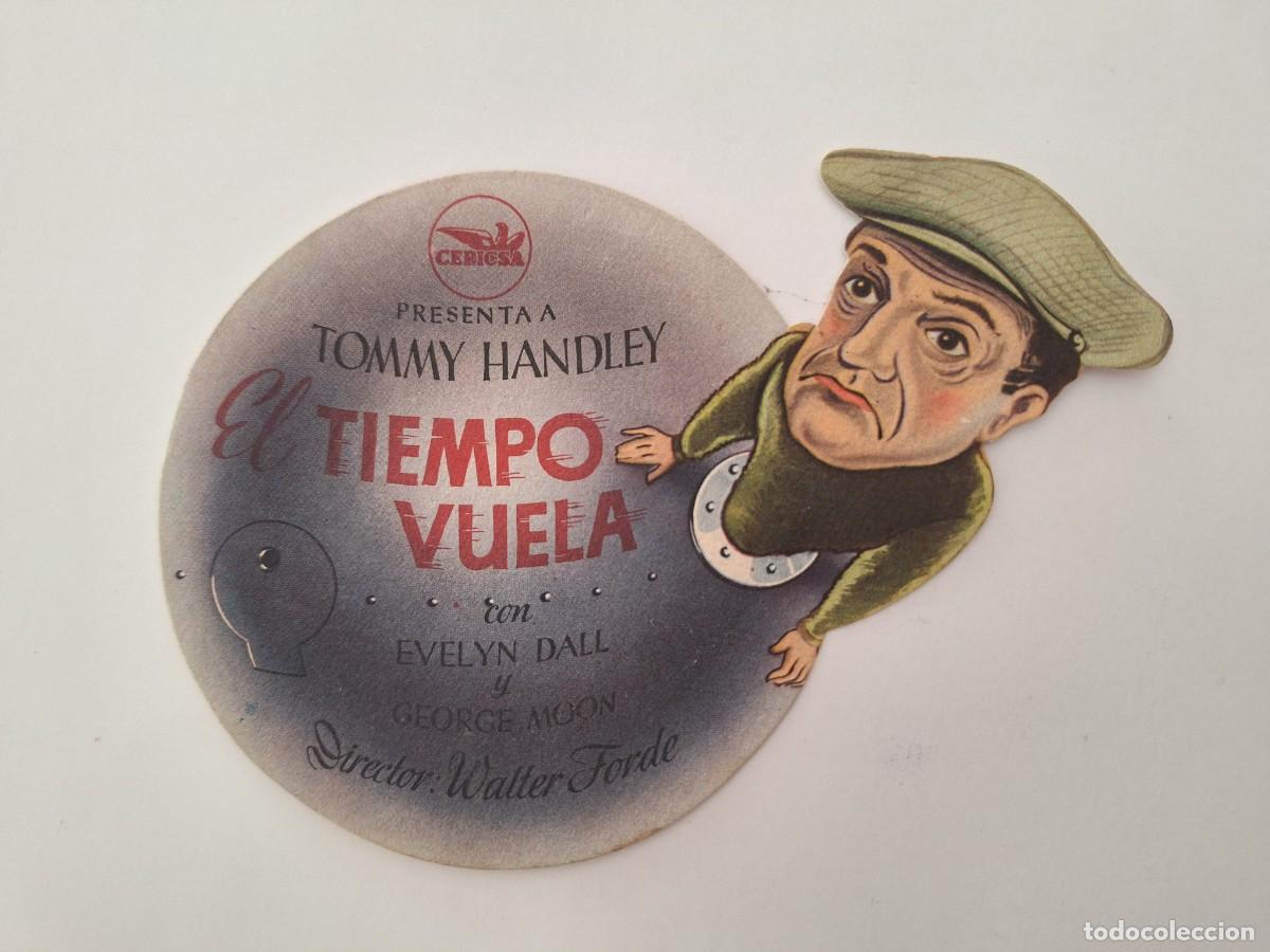 Cine: CINE FOLLETO MANO TROQUELADO EL TIEMPO VUELA FMD RV 97