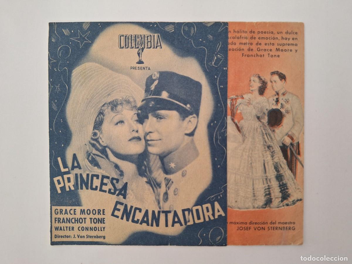 Cine: CINE FOLLETO MANO DOBLE LA PRINCESA ENCANTADORA CINE CUYAS FMD RV 101