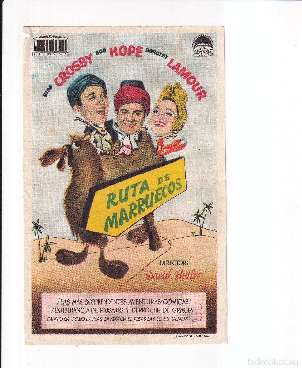 Cine: RUTA DE MARRUECOS : BING CROSBY