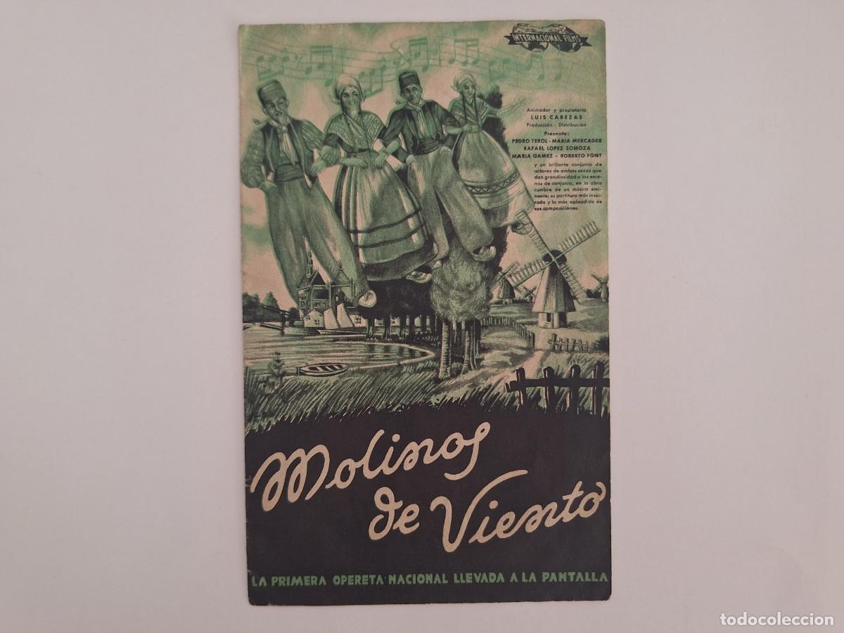 Cine: CINE FOLLETO MANO DOBLE MOLINOS DE VIENTO FMD RV 119