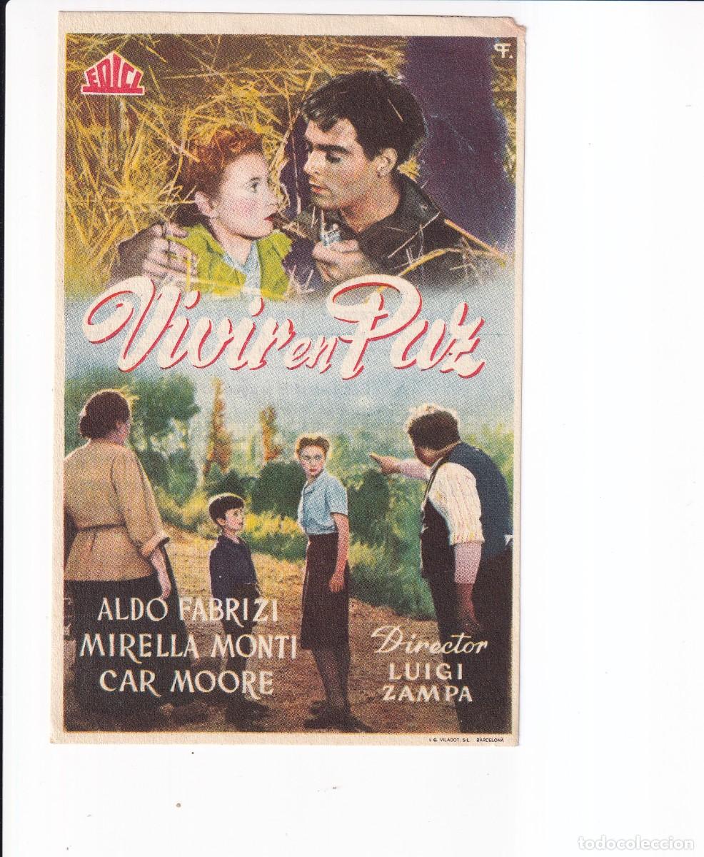 Cine: VIVIR EN PAZ : ALDO FABRIZI