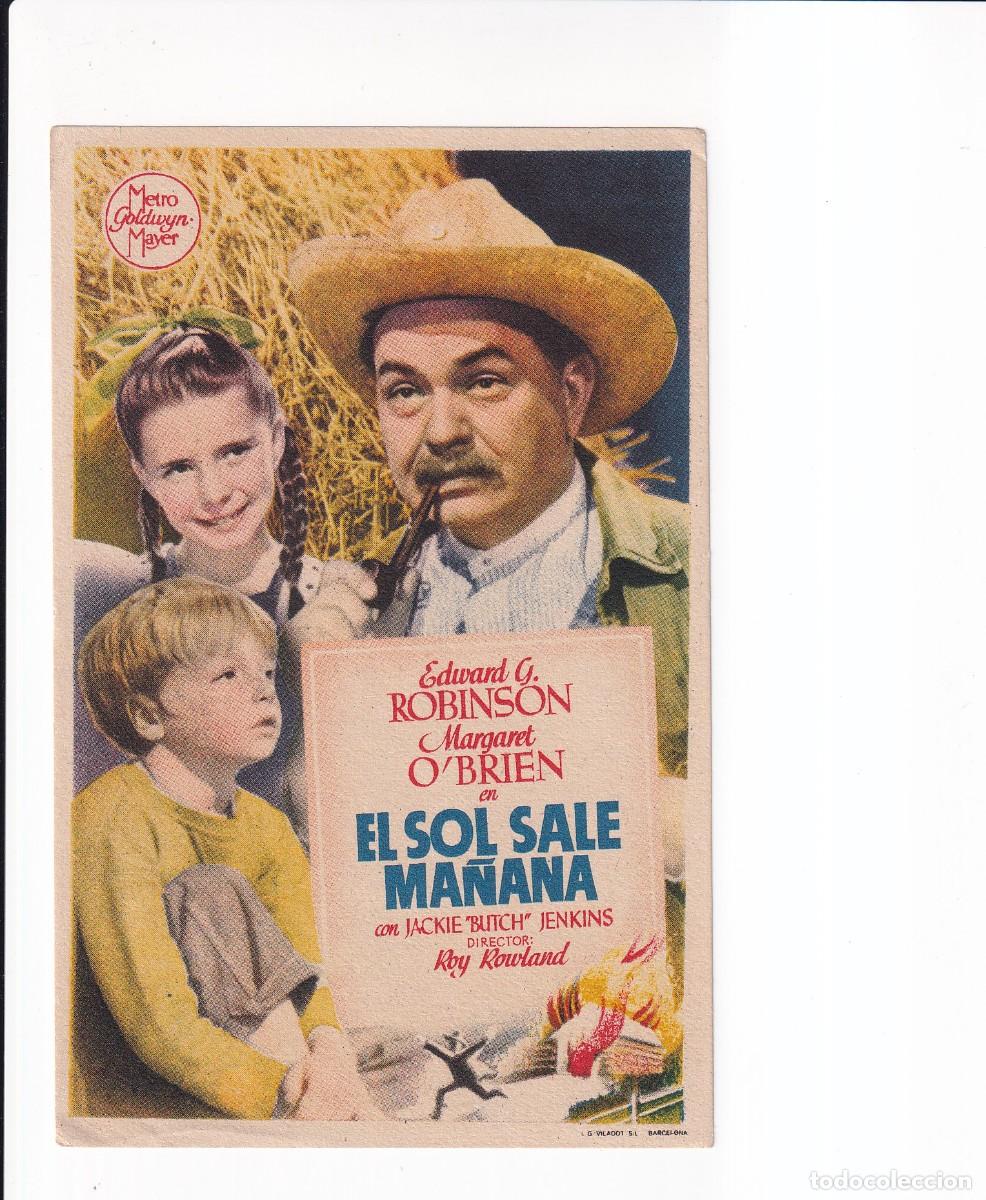 Cine: EL SOL SALE MA&Ntilde;ANA : EDUARD G. ROBINSON