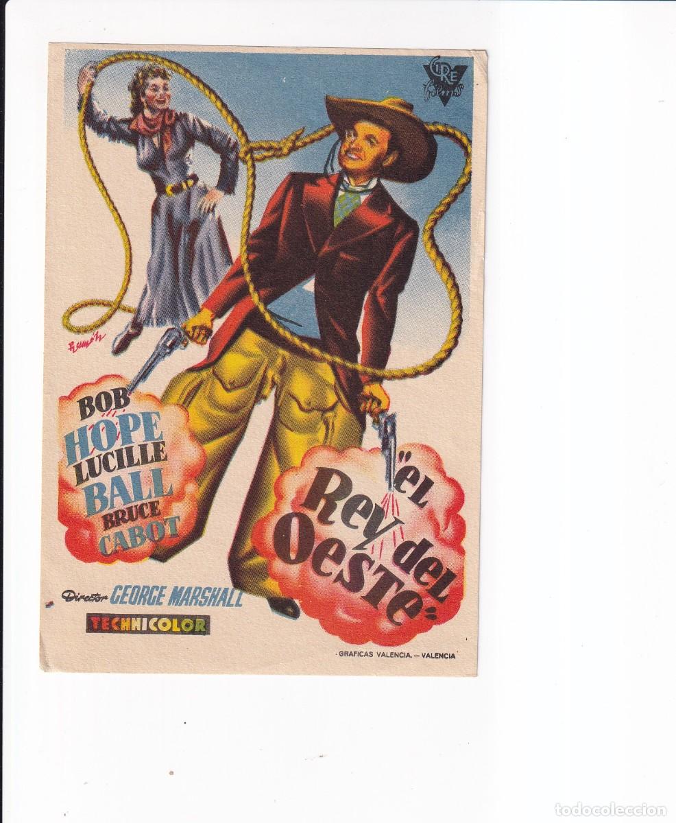 Cine: EL REY DEL OESTE : BOB HOPE, LUCILLE BALL