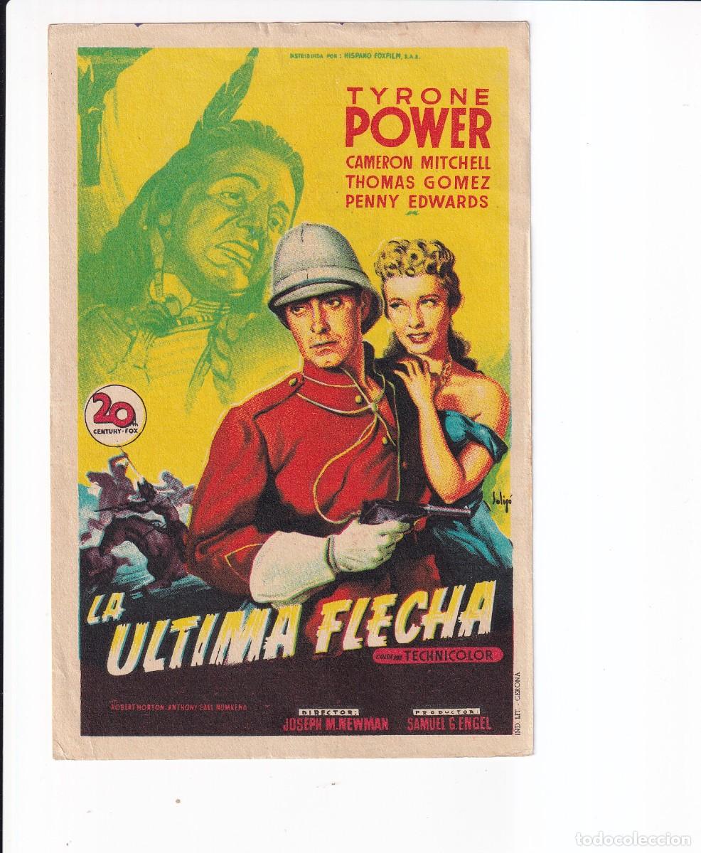 Cine: LA ULTIMA FLECHA : TYRONE POWER