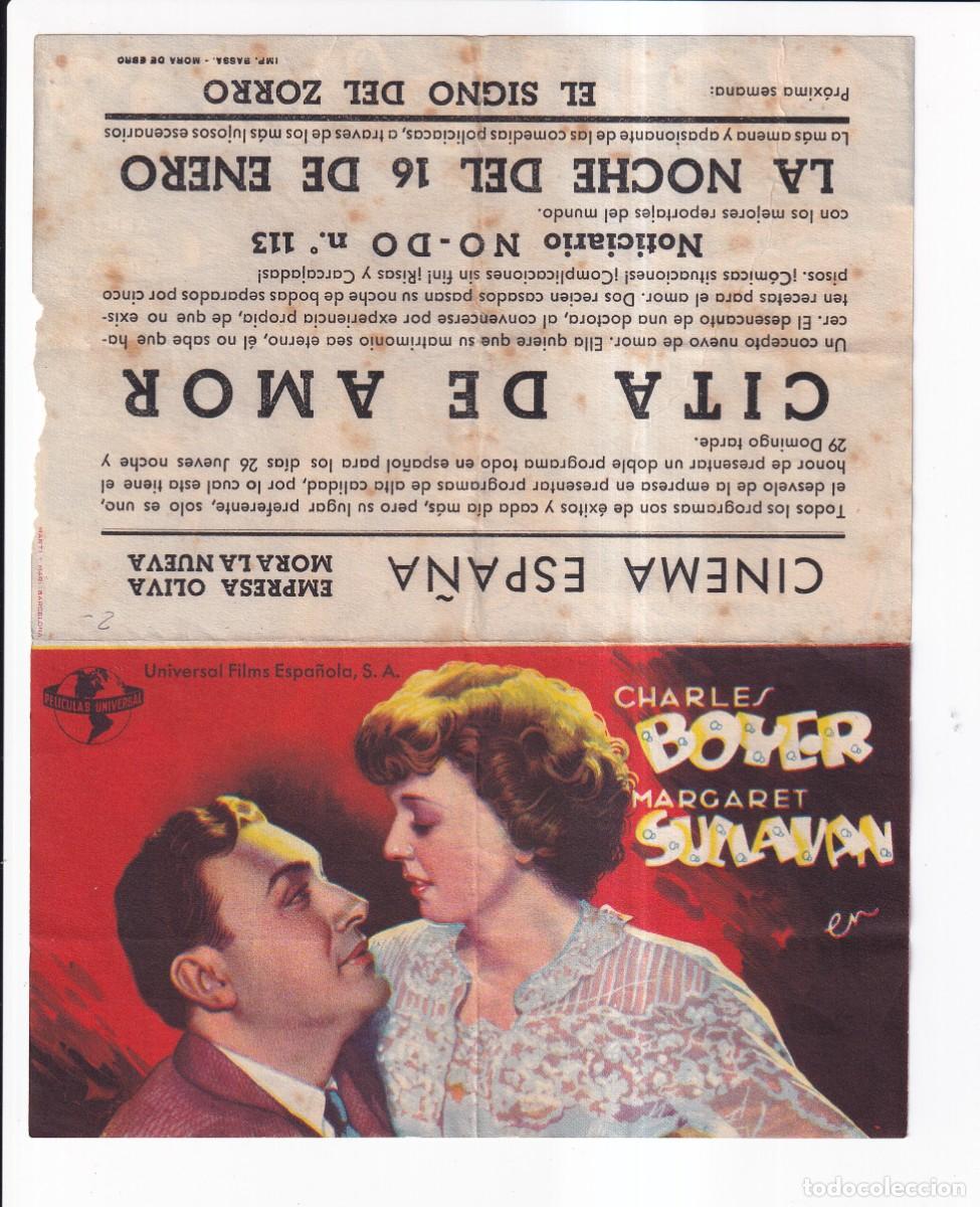 Cine: CITA DE AMOR : CHARLES BOYER