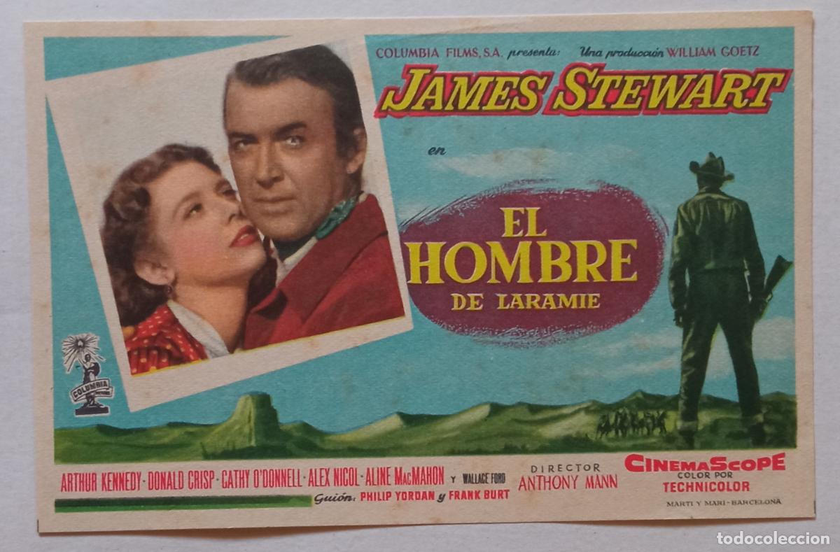 Cine: PROGRAMA DE CINE. JAMES STEWART. EL HOMBRE DE LARAMIE