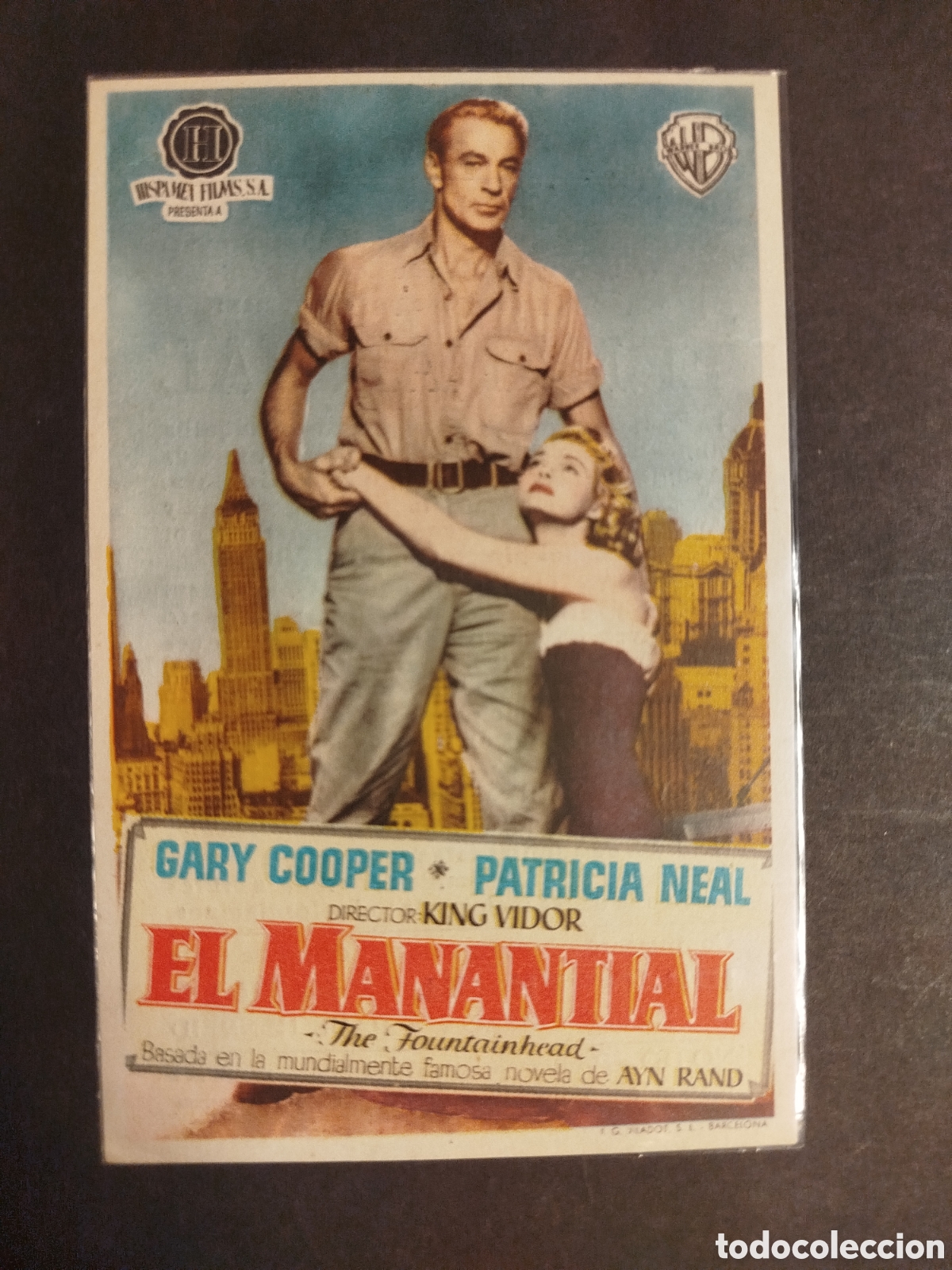 Cine: EL MANANTIAL C/PUBLICIDAD
