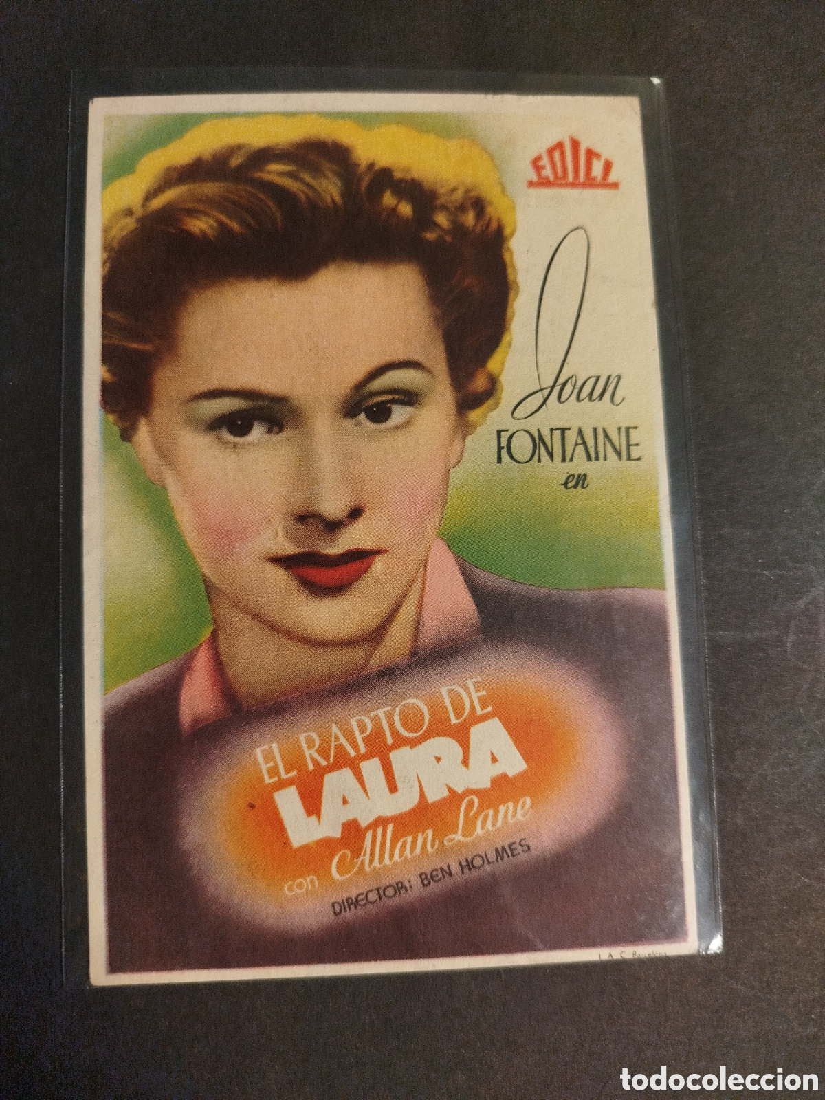 Cine: EL RAPTO DE LAURA C/PUBLICIDAD