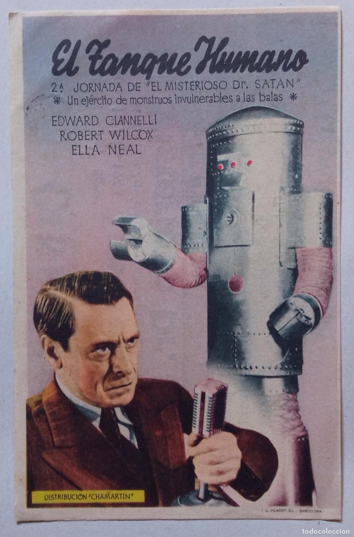 Cine: PROGRAMA DE CINE. EDWARD CIANNELLI. EL TANQUE HUMANO. CINE CUY&Aacute;S. LAS PALMAS