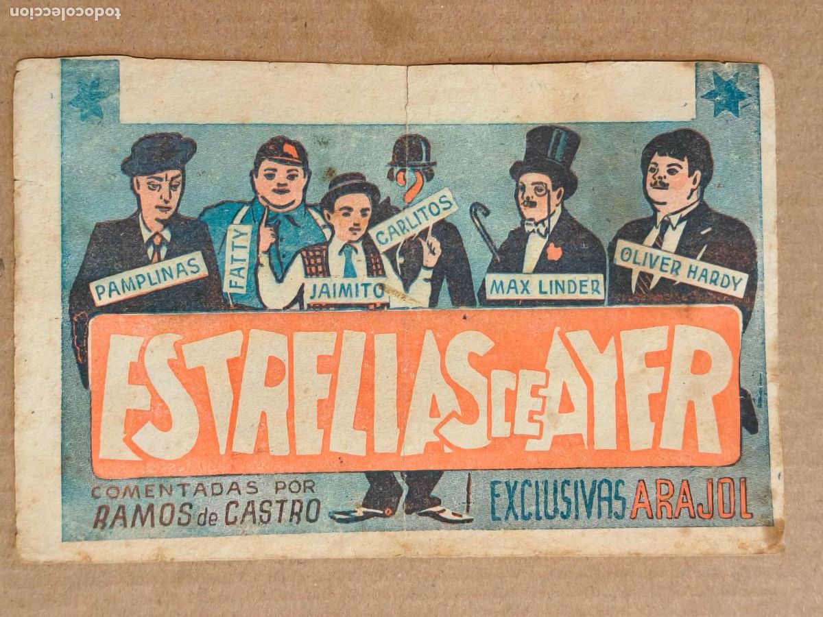 Cine: ESTRELLAS DE AYER EXCLUSIVAS ARAJOL PROGRAMA DE CINE 1943