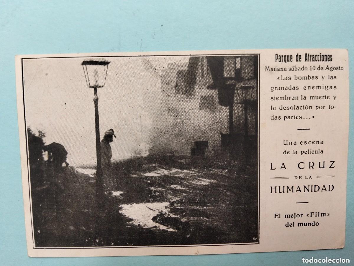Cine: programa cine pelicula 1915 LA CRUZ DE LA HUMANIDAD cine parque de atracciones